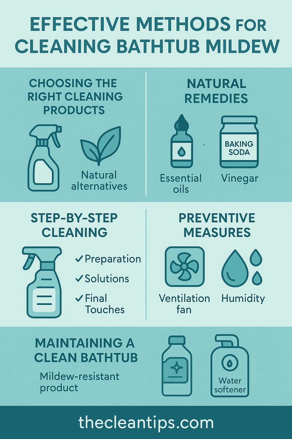 Effective Methods for Cleaning Bathtub Mildew