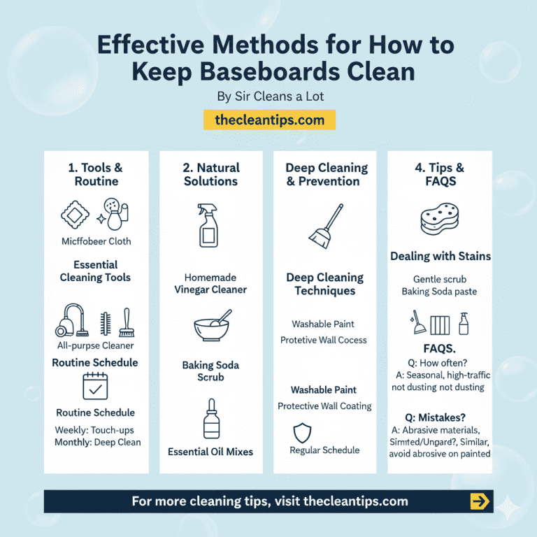 Effective Methods for How to Keep Baseboards Clean