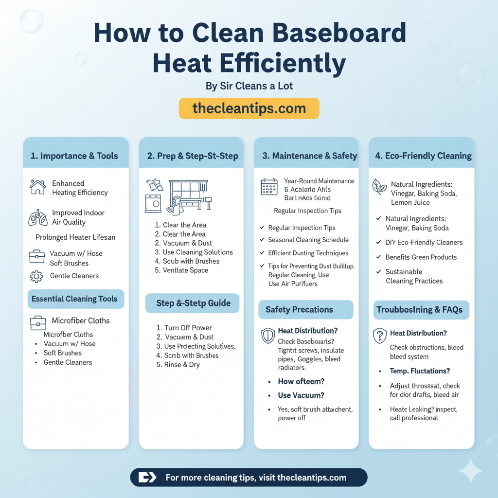 How to Clean Baseboard Heat Efficiently