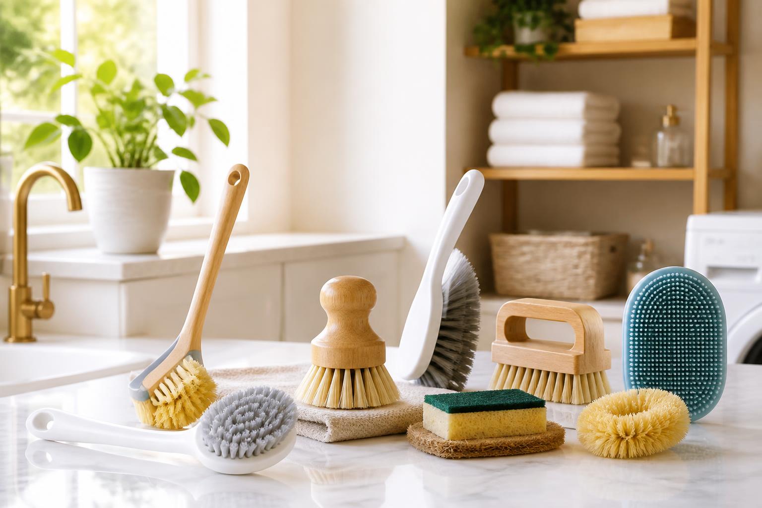 Featured image for article: Best Cleaning Brushes and Scrubbers for Every Surface