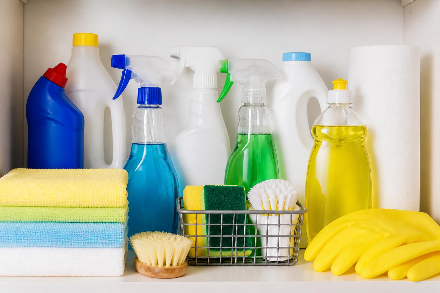 Illustration for: How to stock your seasonal cleaning supplies