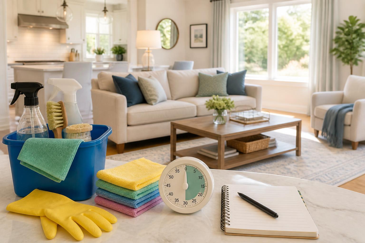 Featured image for article: How to Get Your Home Guest-Ready in Under 2 Hours: Speed Cleaning Guide