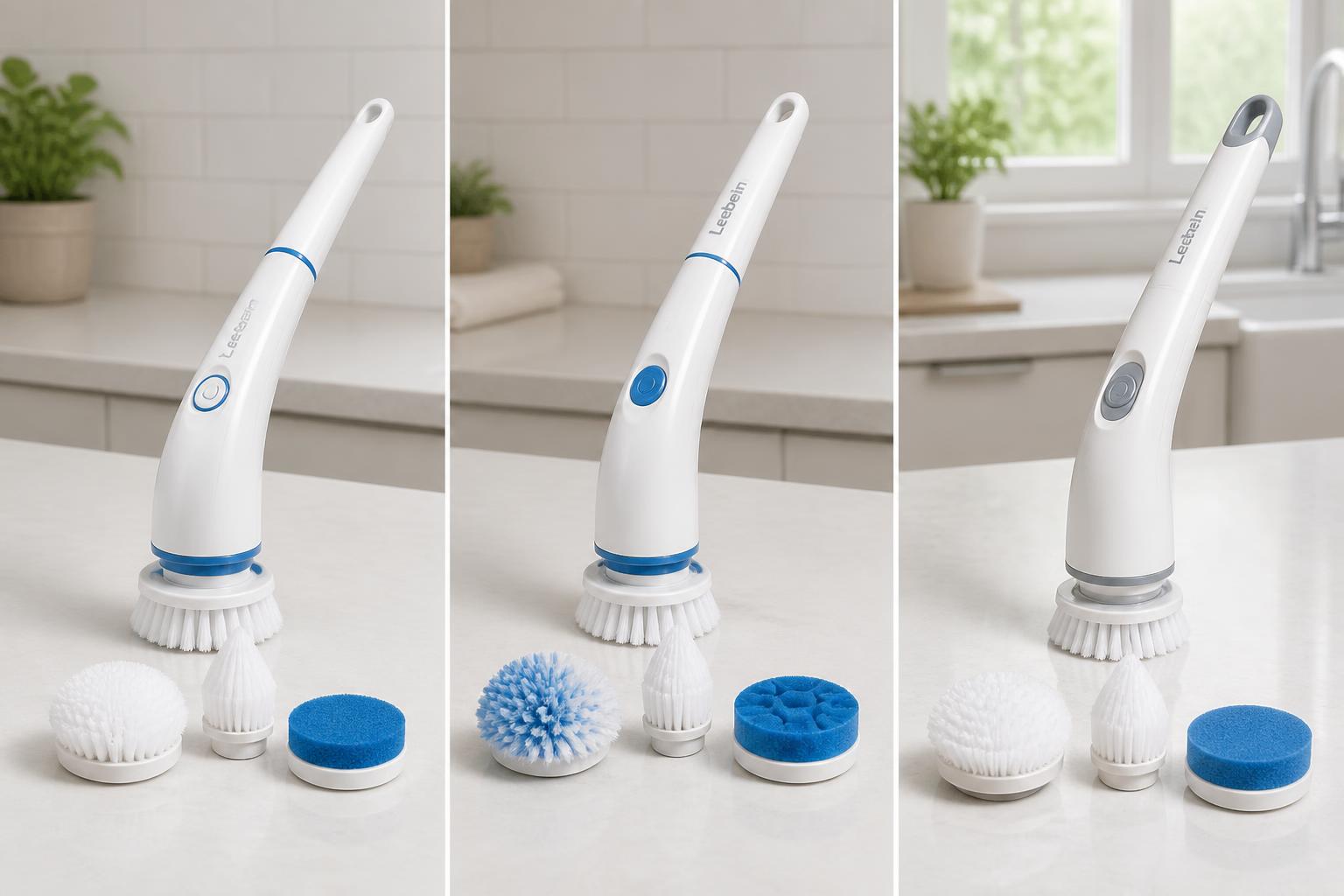 Illustration for: Comparison: Three Leebein Electric Spin Scrubbers