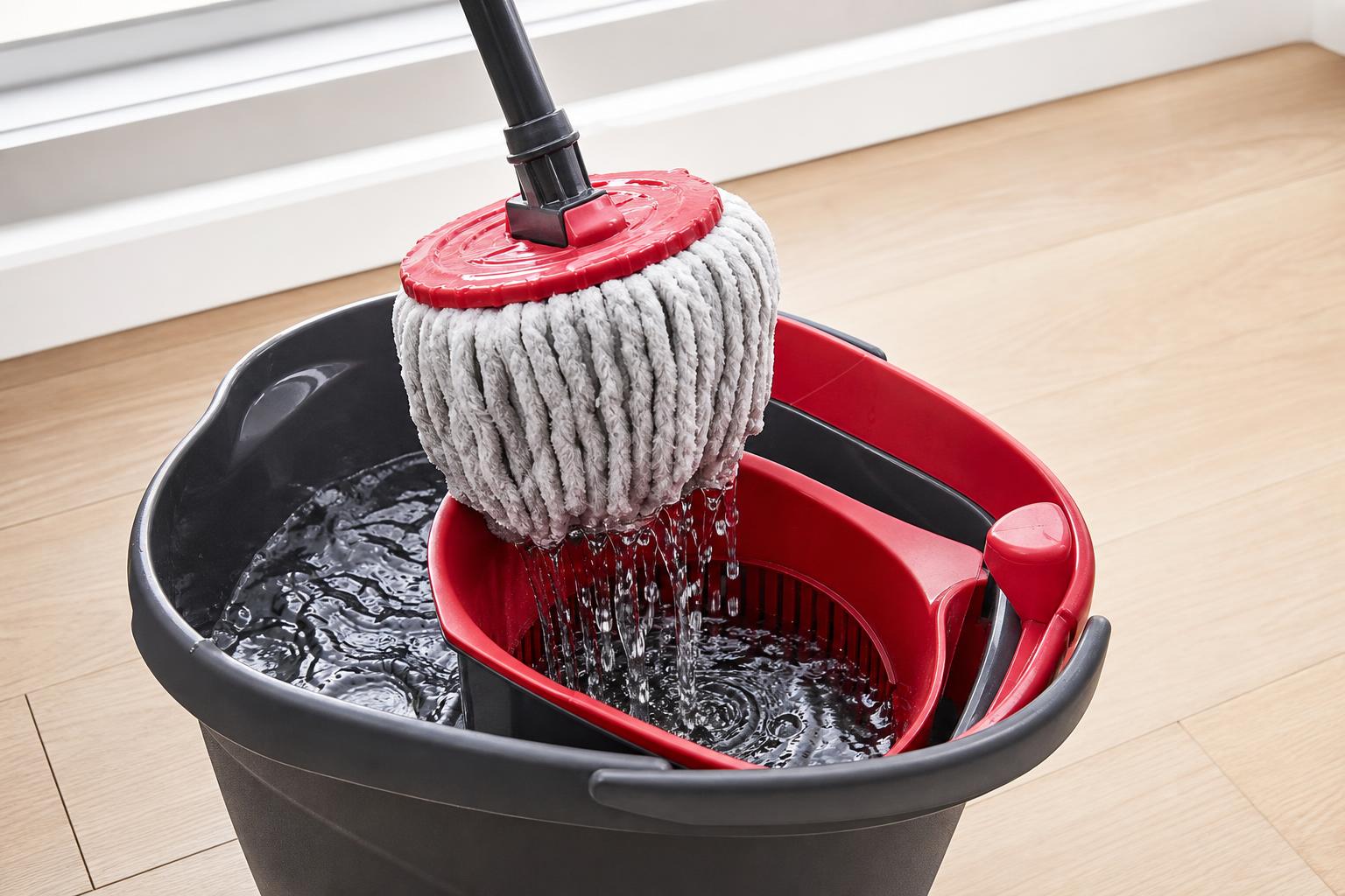 Illustration for: The O-Cedar RinseClean: For Chemical-Free Cleaning
