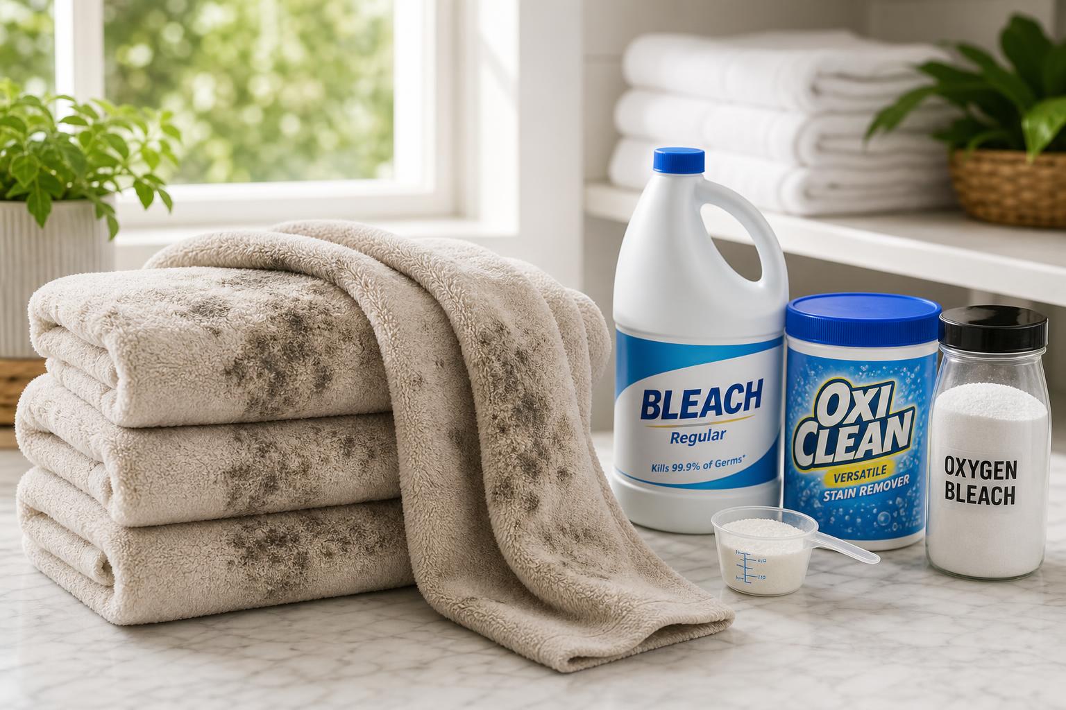 Featured image for article: How to Remove Mold From Towels: 4 Ways That Kill Spores for Good